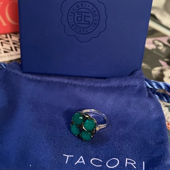 TACORI City Lights Gem Cluster Ring 7.5 - Picture 5 of 7